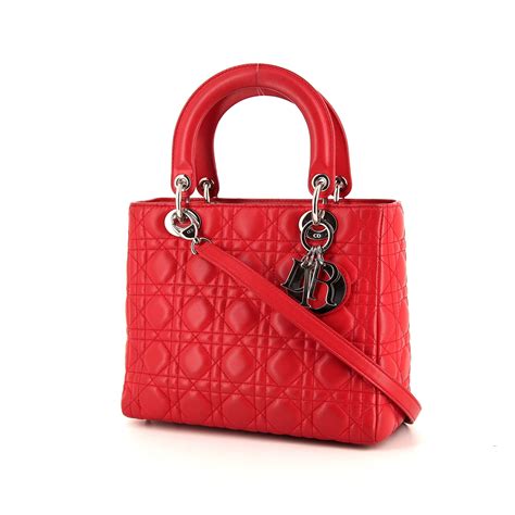 dior borsa stoffa|lady dior borsa.